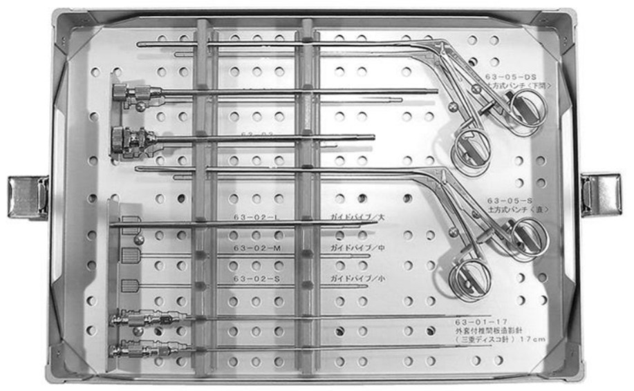 土方式経皮的髄核摘出術セット